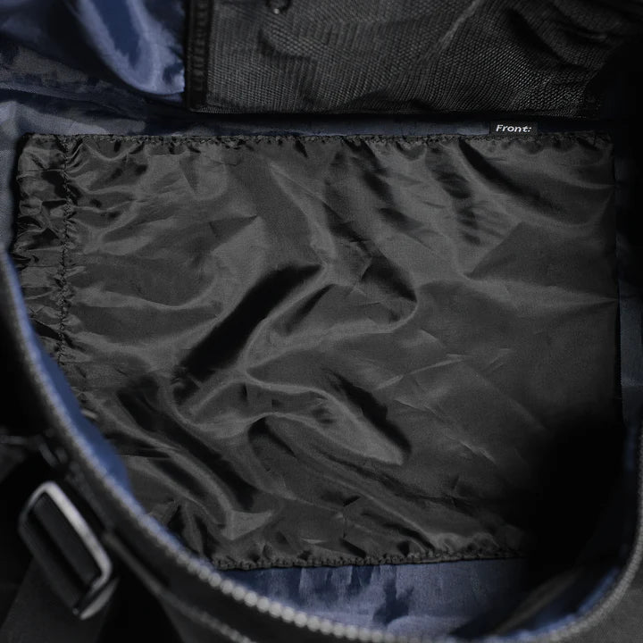 FRONT ATHLETE "THE CARRIER" Duffle Backpack YE24 - BLACK