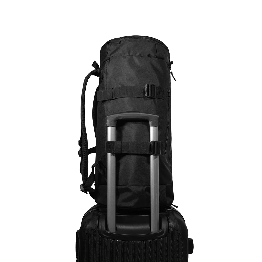 FRONT ATHLETE "THE CARRIER" Duffle Backpack YE24 - BLACK
