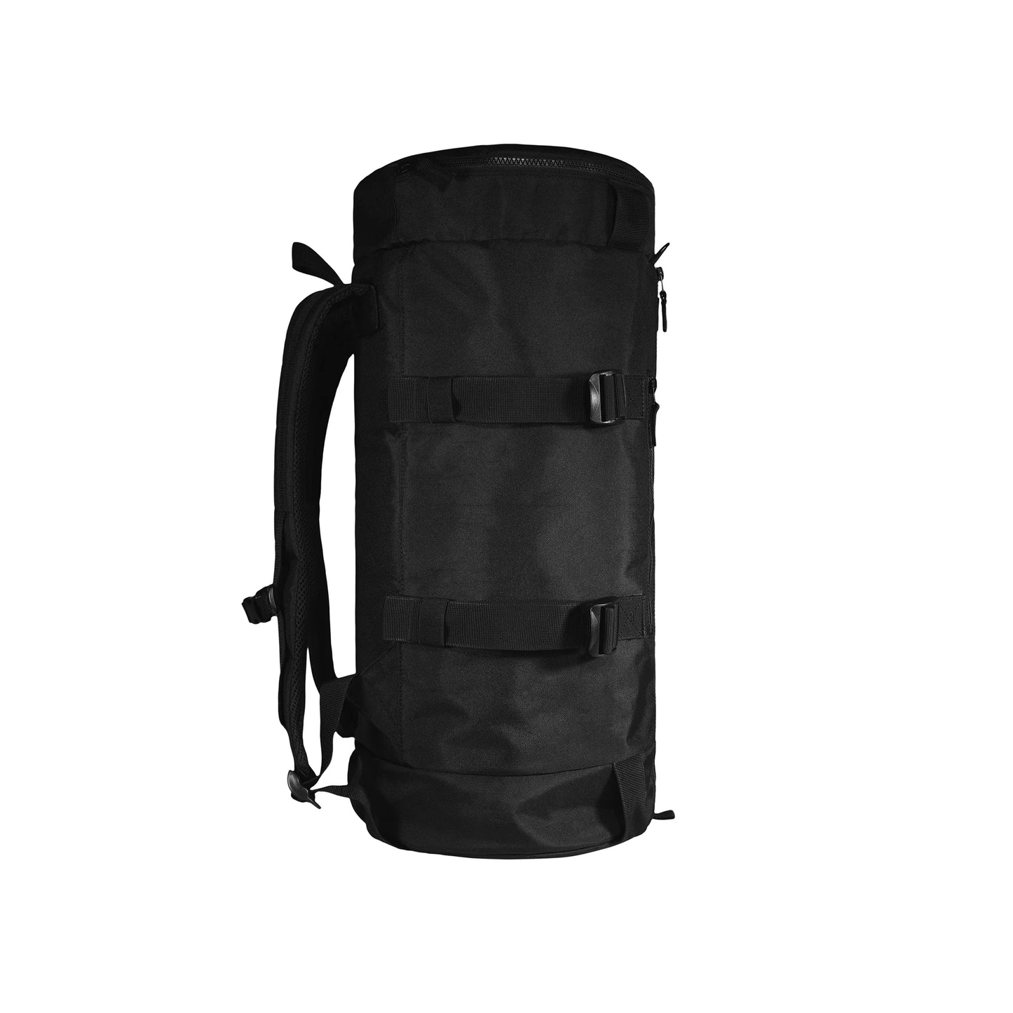 FRONT ATHLETE "THE CARRIER" Duffle Backpack YE24 - BLACK