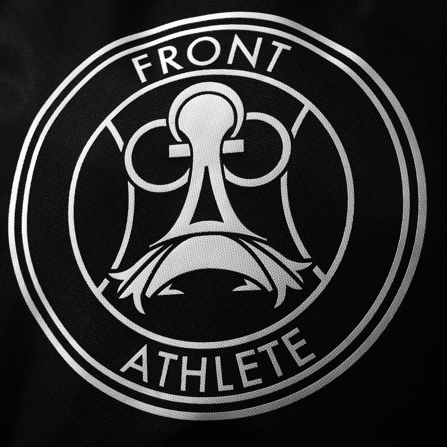 FRONT ATHLETE "THE CARRIER" Duffle Backpack YE24 - BLACK