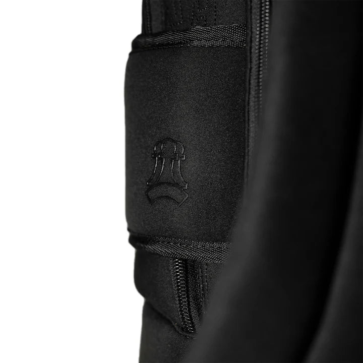 FRONT Queening The Pawn Backpack SB22 - BLACK - M