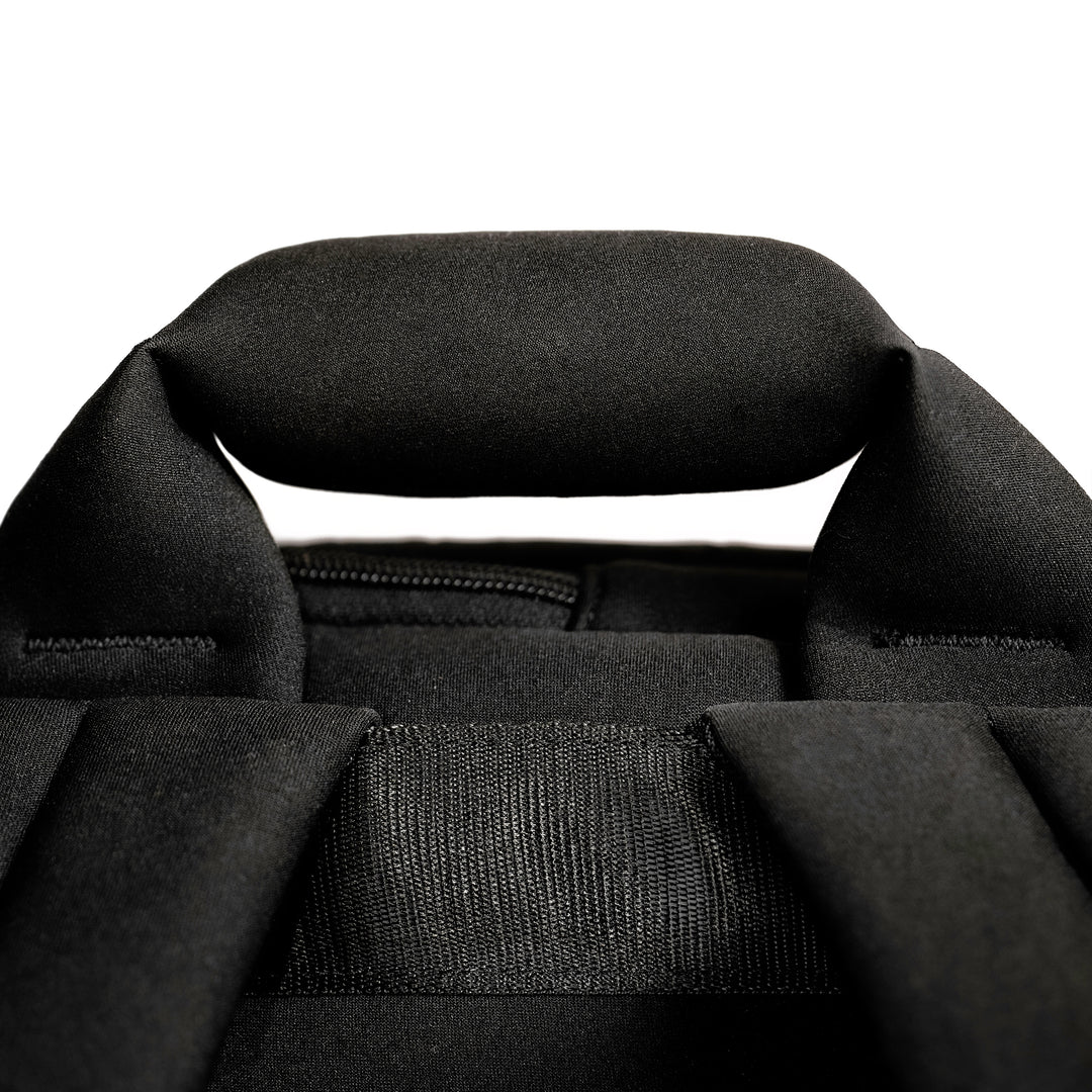 FRONT Queening The Pawn Backpack SB22 - BLACK - M