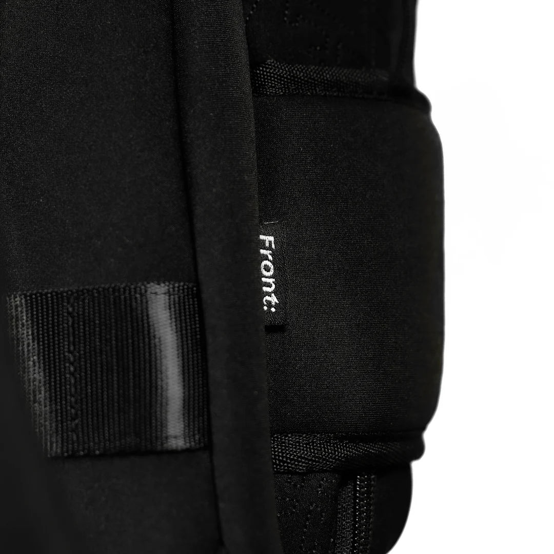 FRONT Queening The Pawn Backpack SB22 - BLACK - M