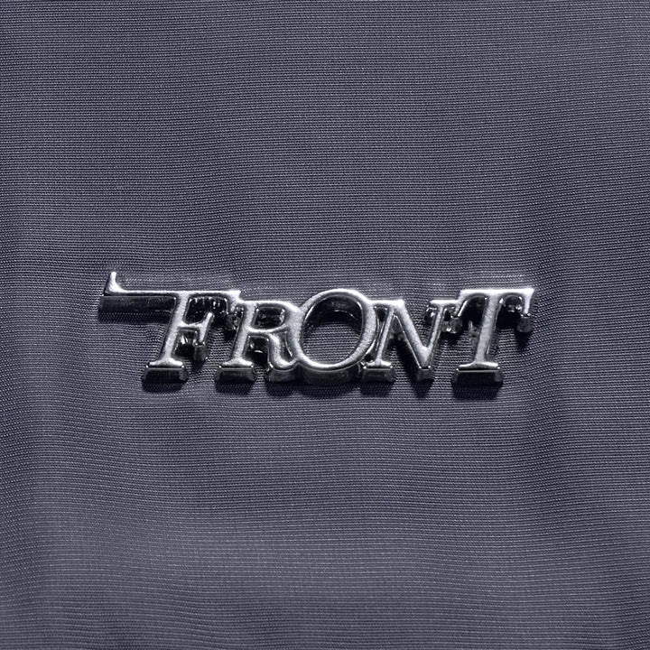 FRONT Nylon Crossbag D424 - STORM GREY - M