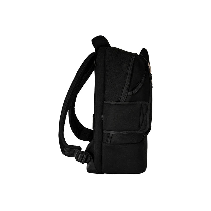 FRONT Queening The Pawn Backpack SB22 - BLACK - M