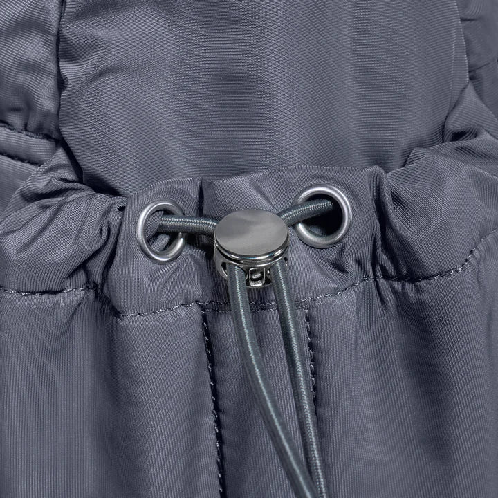 FRONT Nylon Crossbag D424 - STORM GREY - M