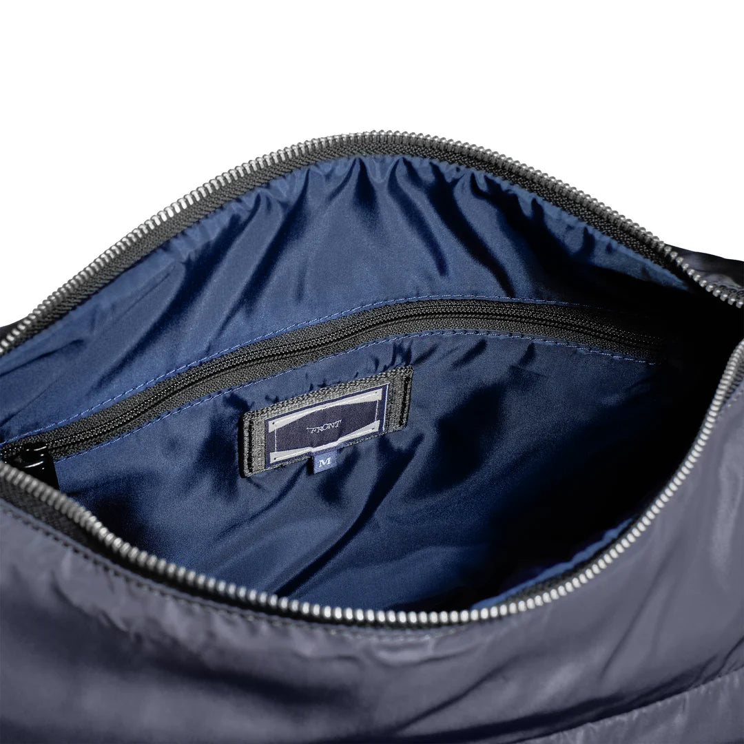 FRONT Nylon Crossbag D424 - STORM GREY - M
