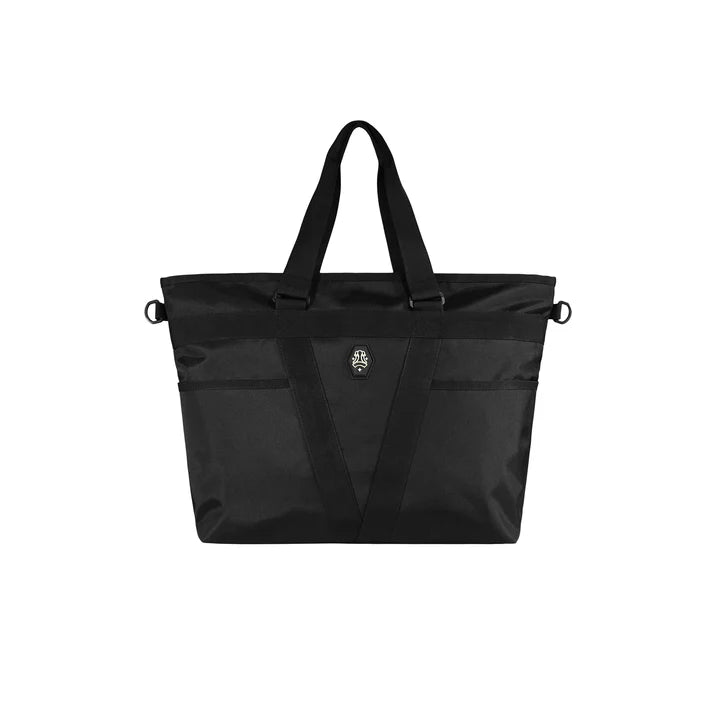 FRONT ATHLETE "SPORT FIELD" Tote Bag YE24 - BLACK