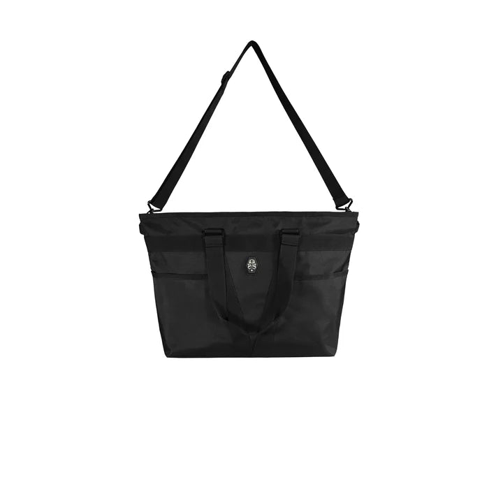 FRONT ATHLETE "SPORT FIELD" Tote Bag YE24 - BLACK