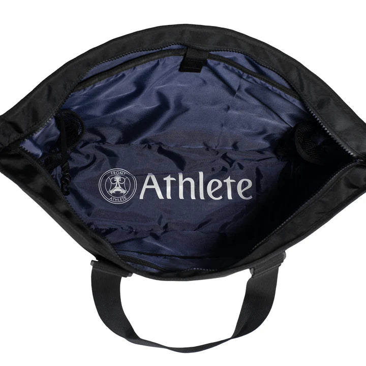 FRONT ATHLETE "SPORT FIELD" Tote Bag YE24 - BLACK